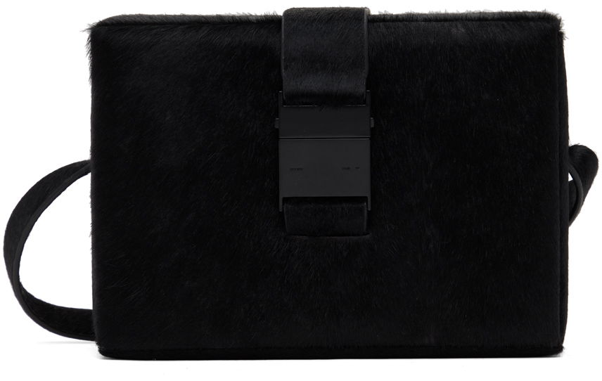 Kabelka HELIOT EMIL HELIOT EMIL Pony Hair Solely Box Bag Čierna | PREAW24_15_72_BLK01, 0