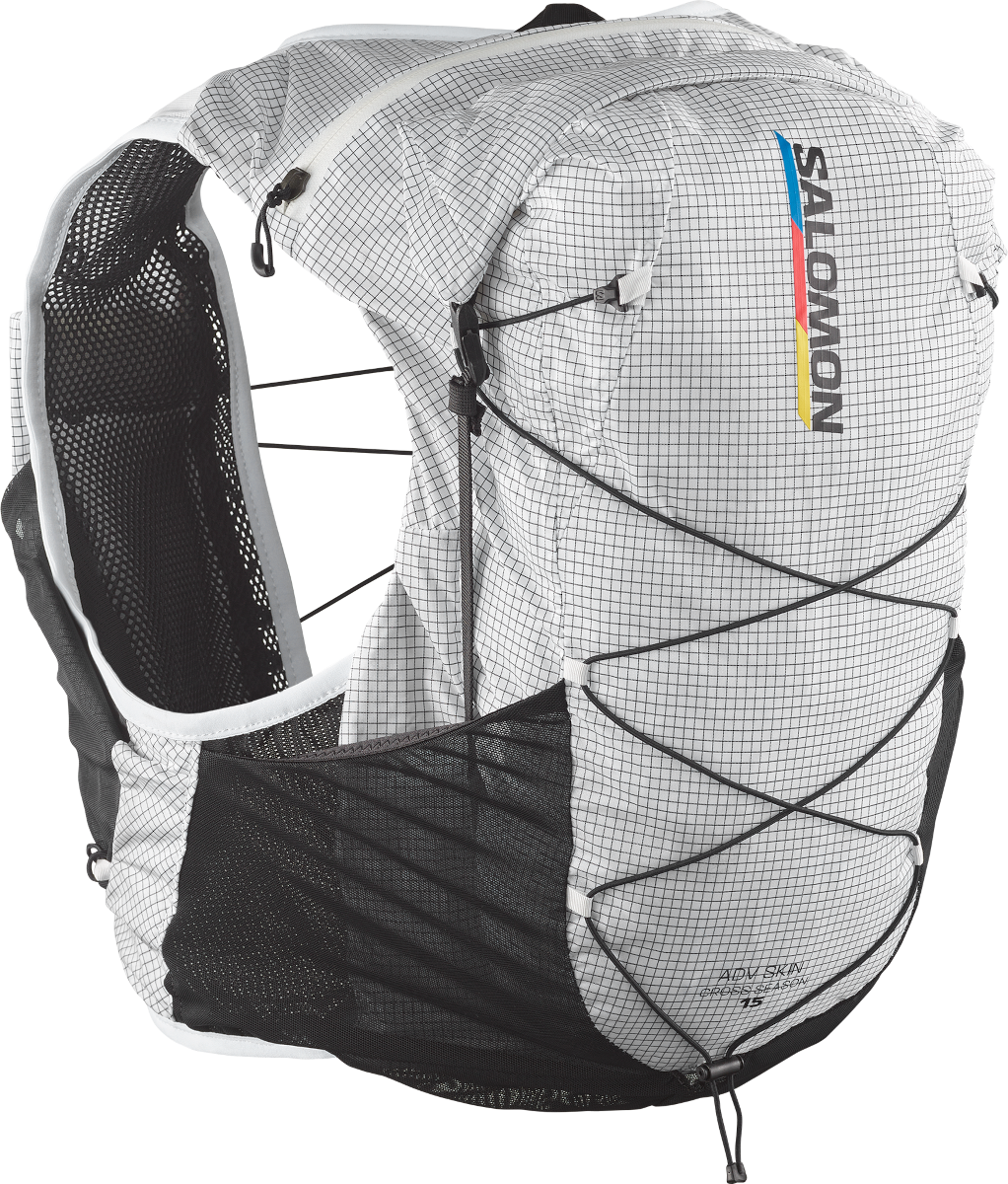 Batoh Salomon ADV Skin Cross Season Race Flag Backpack Biela | lc2091900, 0