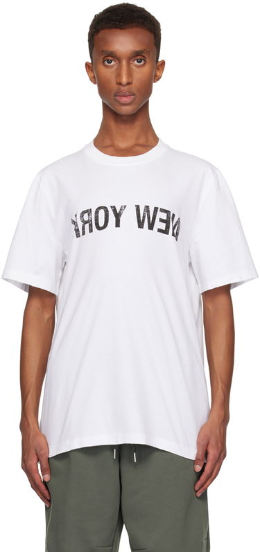 Tričko Helmut Lang 'New York' Graphic T-Shirt Biela | O06HM512, 0