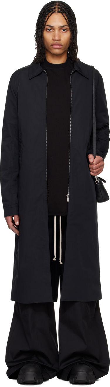 Trenčkot Rick Owens Rick Owens Hollywood Brad Coat Čierna | RU01E5971 FT, 0