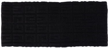 Šál Givenchy Givenchy Monogram Knitted Turban Headband Čierna | H11024, 1