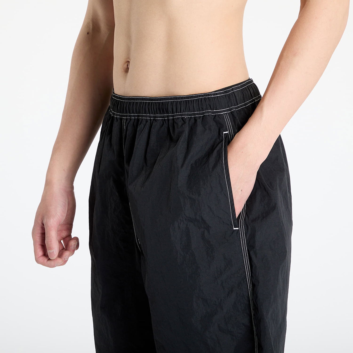 Šortky Awake NY Awake NY Classic Logo Swim Trunks Čierna | AWK-SU25-SH003-BLK, 1