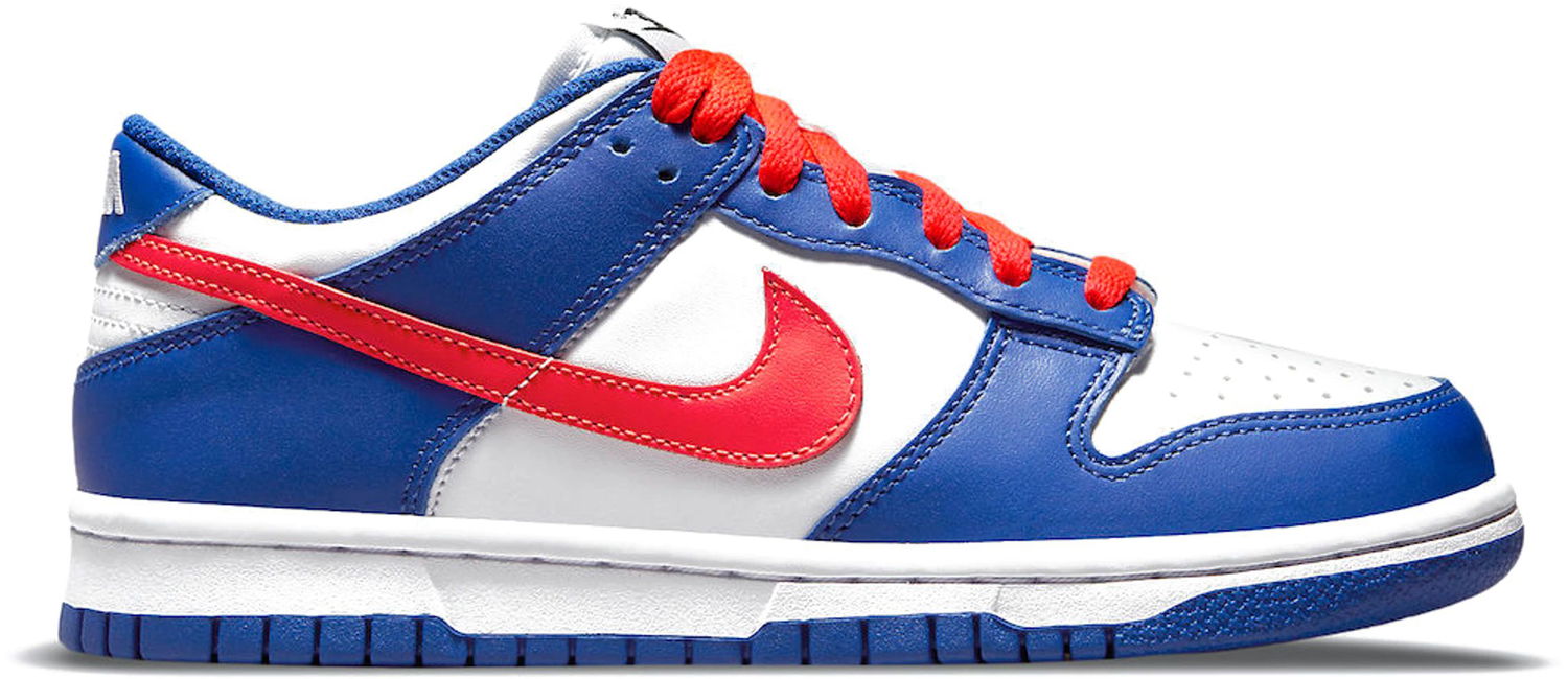 Tenisky a topánky Nike Dunk Low "Mismatched Swoosh" GS Modrá | CW1590-104, 1