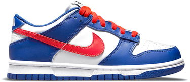 Tenisky a topánky Nike Dunk Low "Mismatched Swoosh" GS Modrá | CW1590-104, 1