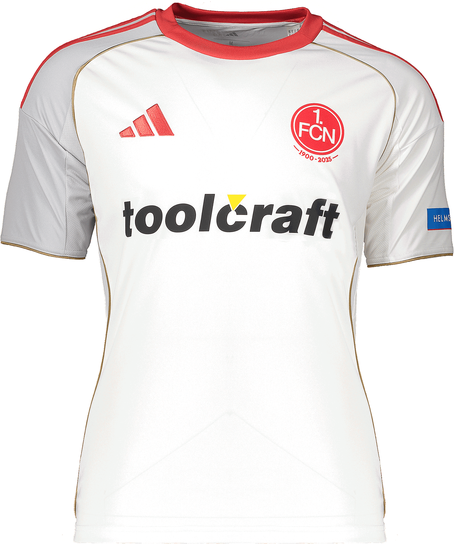 Dres adidas Originals 1. FC Nürnberg Away Jersey 2025/26 Biela | 6fcnjd7396, 0