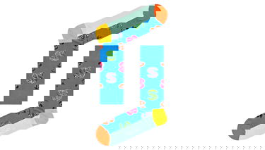 Ponožky Happy Socks Andy Warhol Dollar Sock Rôznofarebný | AWDOL01-6500, 0