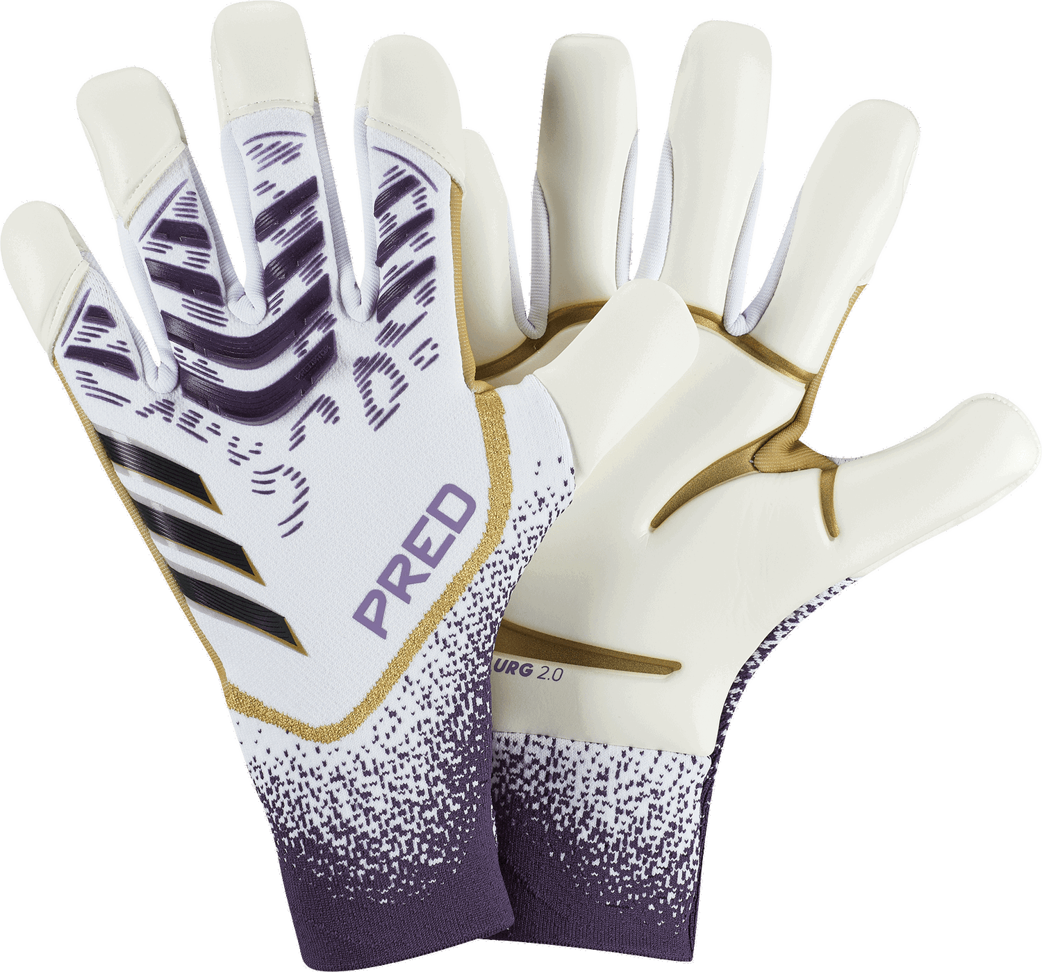 Športový doplnok adidas Originals PREDATOR GL PRO HYBRID Goalkeeper Gloves Biela | jz5789, 0