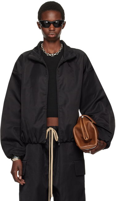 Vetrovka Fear of God Fear of God ESSENTIALS Recycled Nylon Track Jacket Čierna | 202BT245360FW, 0