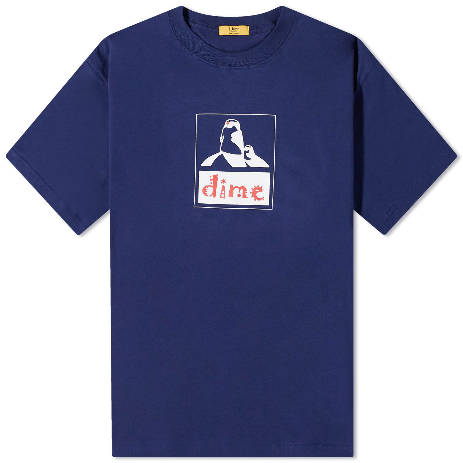 Tričko Dime Chad T-Shirt Navy | DIME23D1F24-NVY, 0