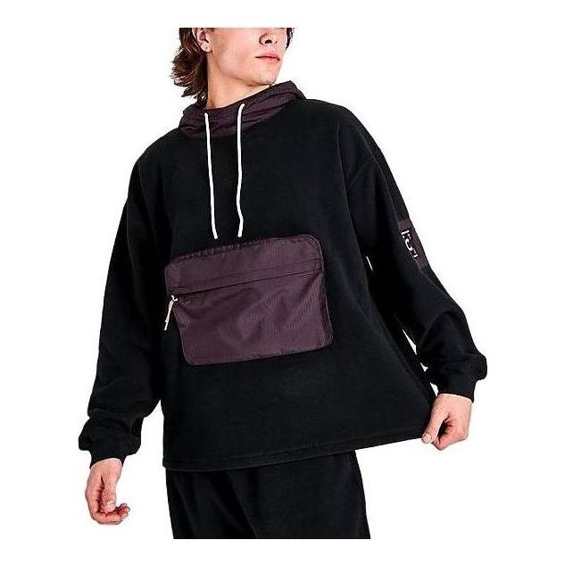 Mikina Converse Climate Pullover Hoodie Čierna | 10024018-001