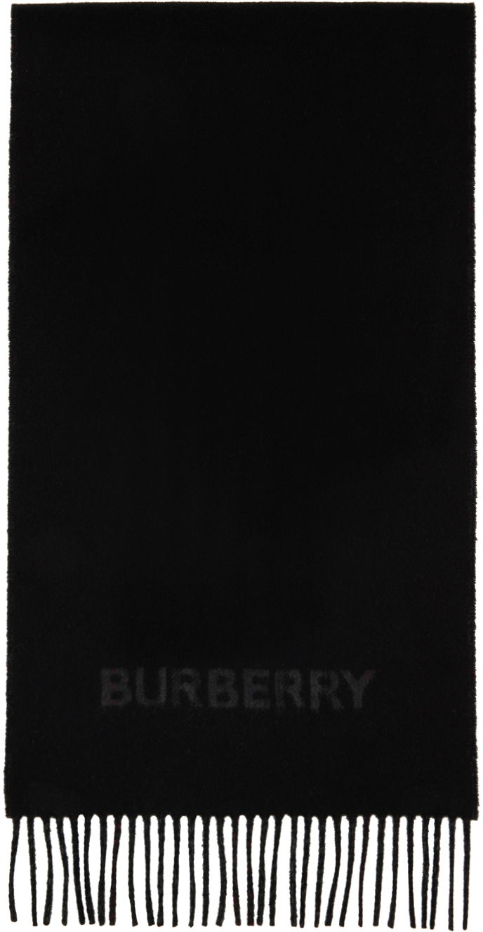 Šál Burberry Vintage Check Scarf Black Čierna | 8063869, 0