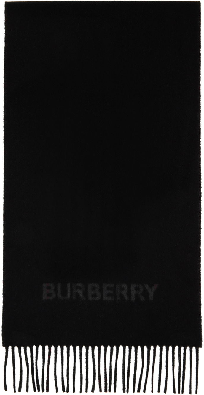 Šál Burberry Vintage Check Scarf Black Čierna | 8063869