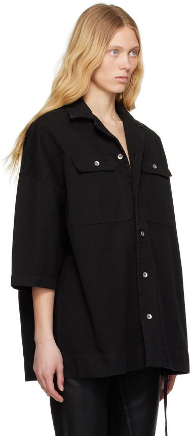 Košeľa Rick Owens Rick Owens DRKSHDW Hollywood Magnum Tommy Shirt Šedá | DS01E3206 CVS, 4