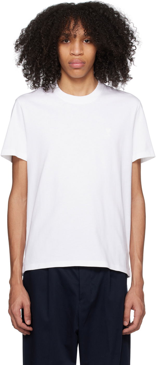 Tričko AMI T-Shirt Biela | UTS022.726, 0