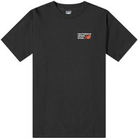 Tričko New Balance Men's NB Athletics Premium Logo Relaxed Tee Black Čierna | MT41908-BK, 1