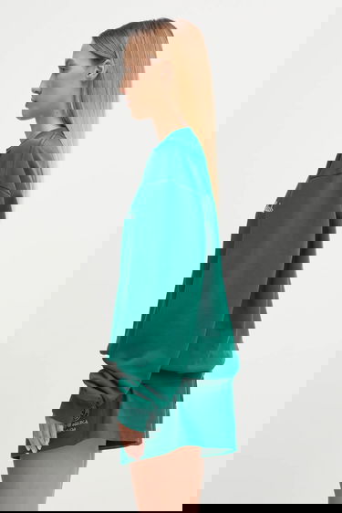 Mikina Sporty & Rich New York Tennis Club Graphic Print Sweatshirt Zelené | ST071621402GR03, 3