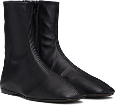 Tenisky a topánky Dries Van Noten Dries Van Noten Leather Ankle Boots Čierna | 252-011702-140, 3