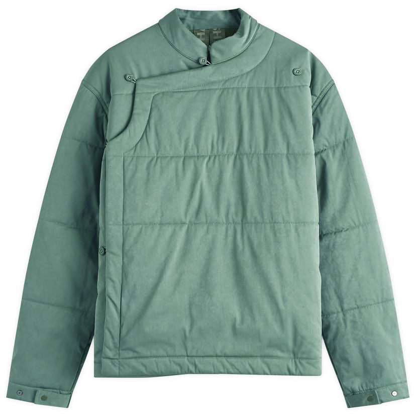 Prešívaná bunda Maharishi Padded Shirt Jacket Zelené | 5259-GRN