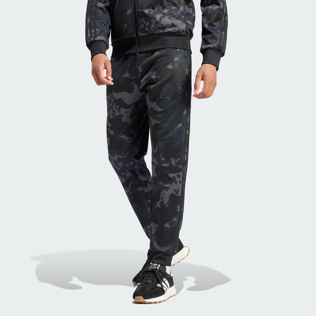 Súprava adidas Originals Camo SSTR Tracksuit Bottoms Čierna | IS0243, 1
