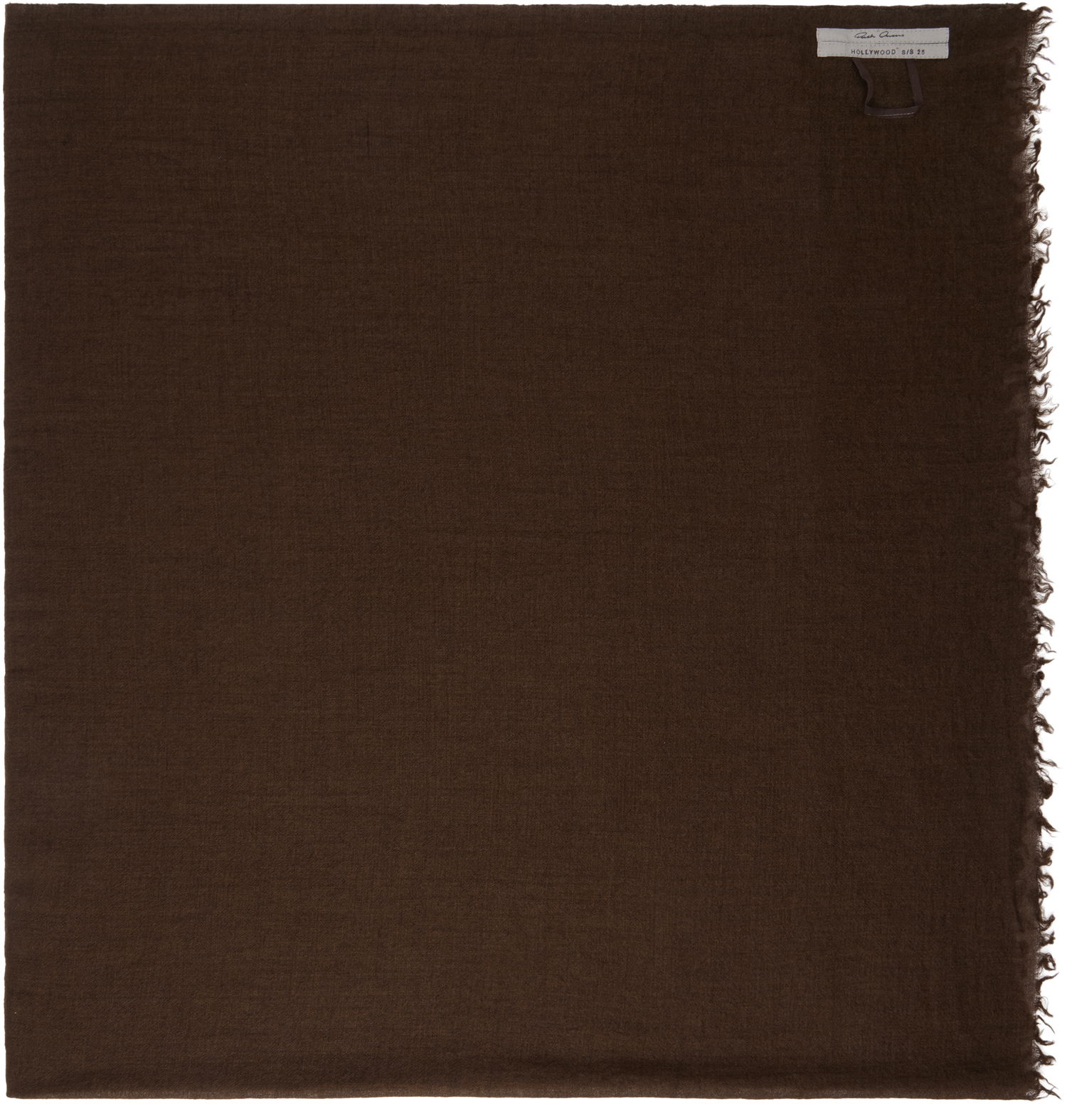 Šál Rick Owens Rick Owens Hollywood Ginny Scarf Hnedá | RU01E5472 SCAR, 1