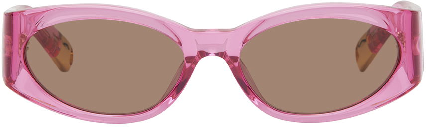 Slnečné okuliare Jacquemus SSENSE x 'Les lunettes Ovalo' Sunglasses Ružová | JAC4C6SUN, 0