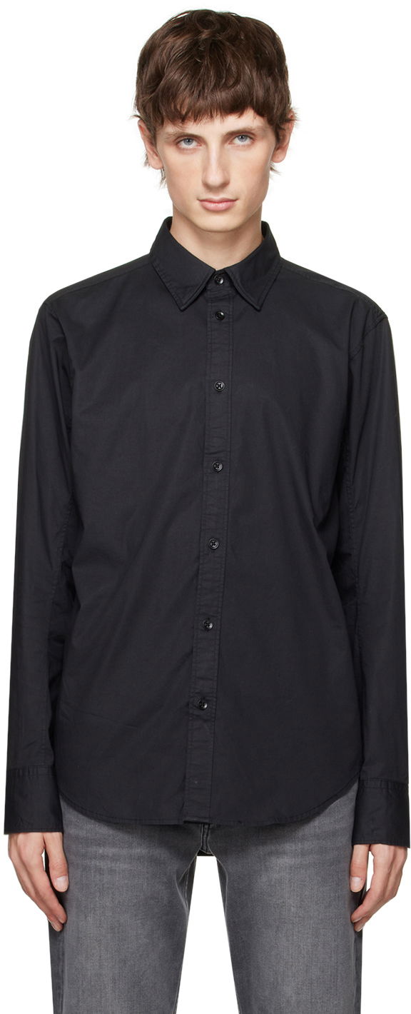 Košeľa rag & bone Rag & Bone Zac Shirt Čierna | MBW23PA437FPML, 0