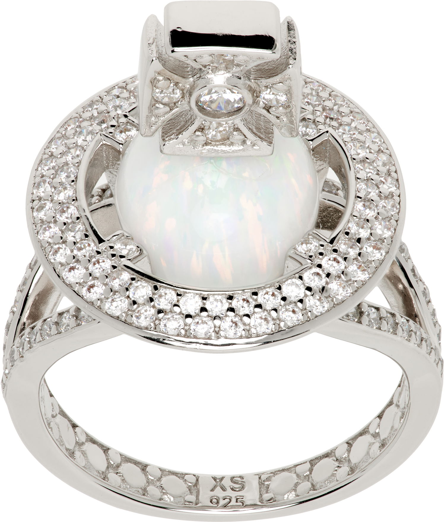 Prsteň Vivienne Westwood Silver Eabha Ring Metalická | 6404017K-01P475-IM, 1