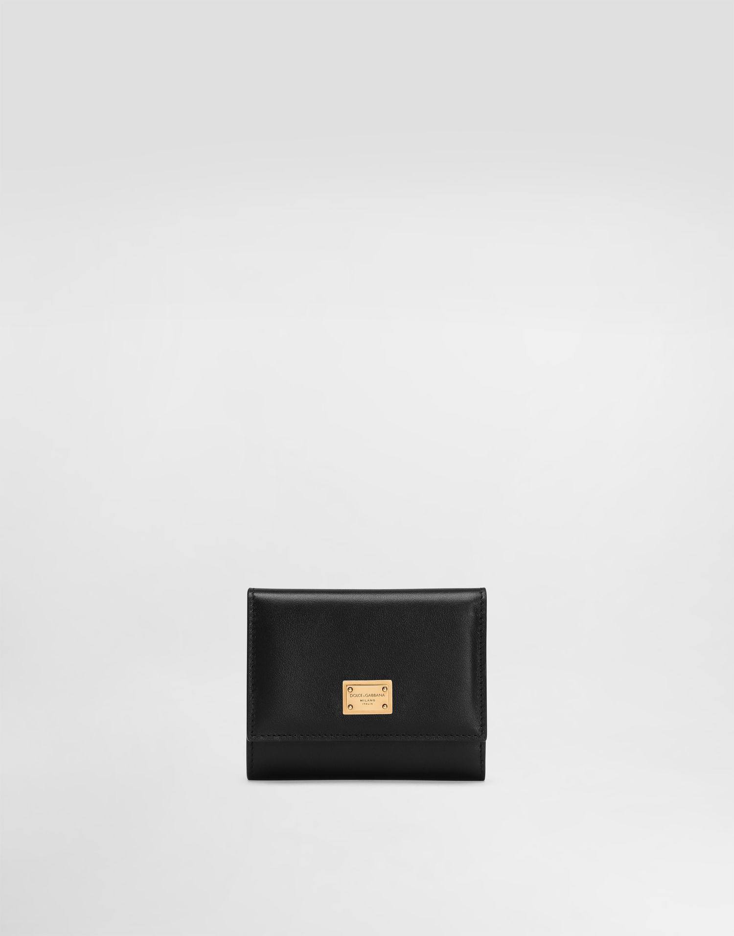 Peňaženka Dolce & Gabbana Dolce & Gabbana Plongé Calfskin Wallet Čierna | BI0770A9S2580999, 0
