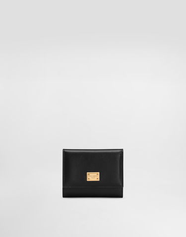 Peňaženka Dolce & Gabbana Dolce & Gabbana Plongé Calfskin Wallet Čierna | BI0770A9S2580999, 0