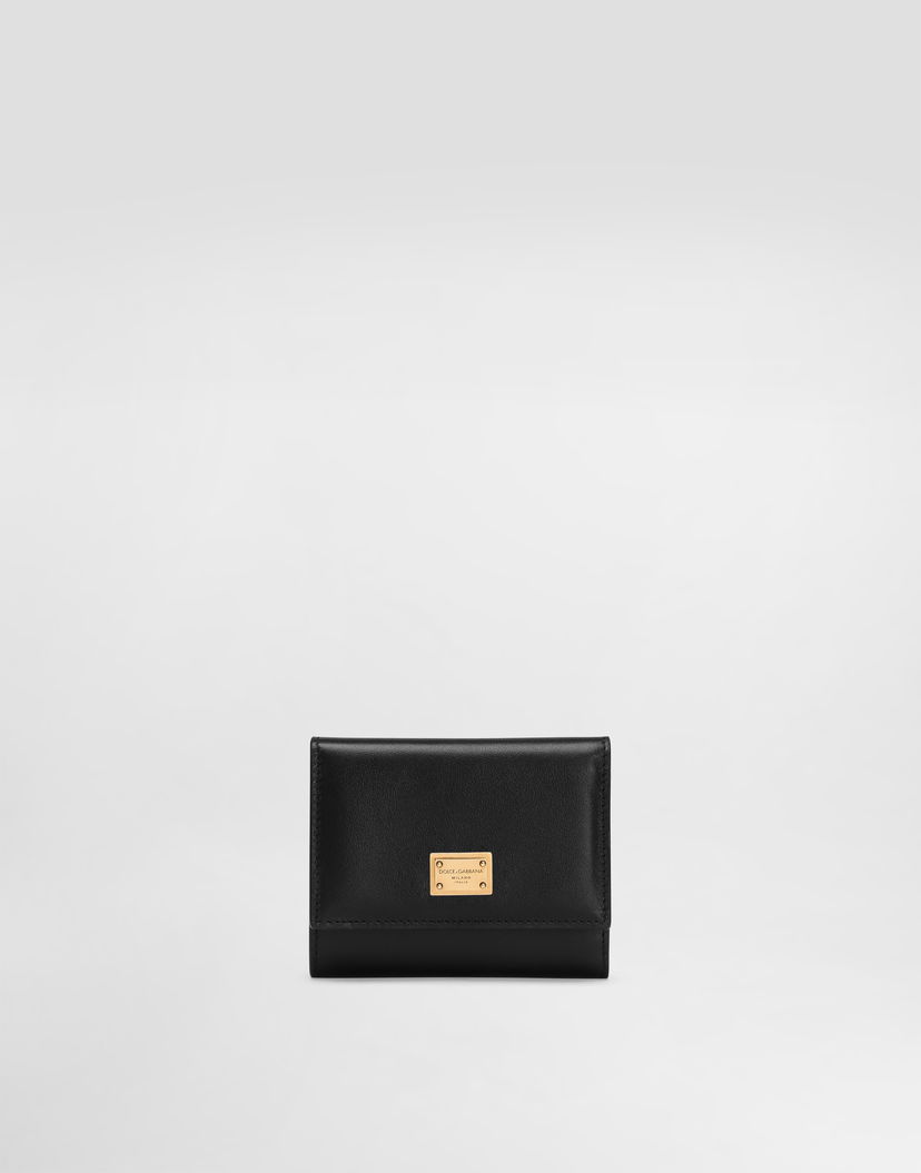 Peňaženka Dolce & Gabbana Dolce & Gabbana Plongé Calfskin Wallet Čierna | BI0770A9S2580999