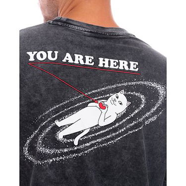 Tričko RIPNDIP You Are Here T-Shirt Šedá | RNDSUM24143, 3
