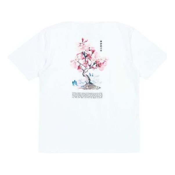 Tričko Li-Ning Sakura Graphic T-Shirt Biela | AHSR630-1, 0