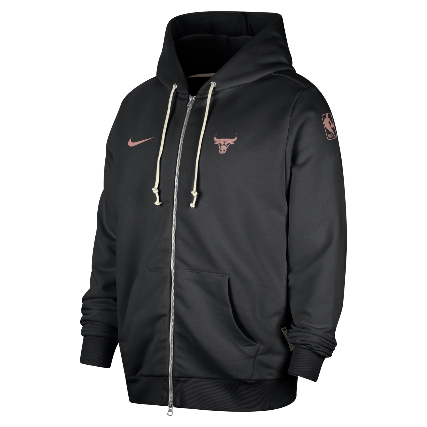 Mikina Nike Dri-FIT Chicago Bulls Standard Issue Full-Zip Hoodie Čierna | FV2019-010, 0