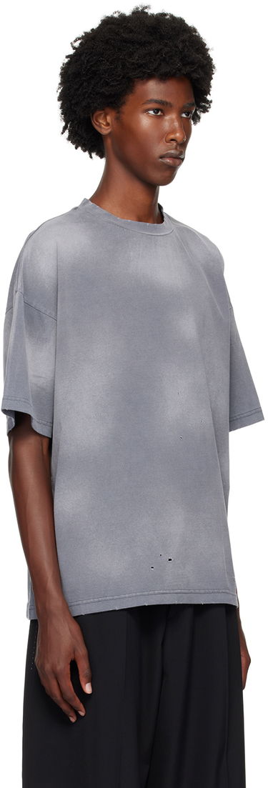 Tričko We11done We11done Distressed T-Shirt Šedá | WD-TT2-24-742-U-CH, 1