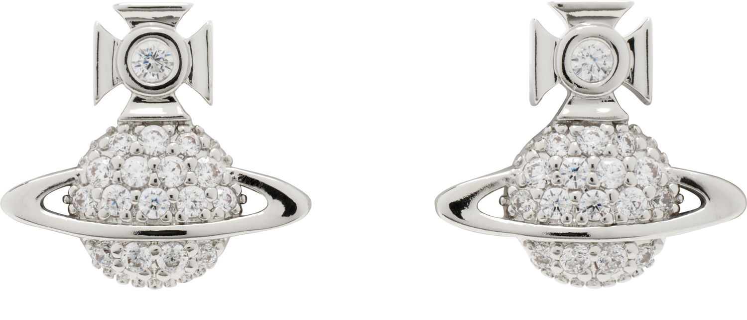 Náušnice Vivienne Westwood Vivienne Westwood Tamia Orb Stud Earrings Metalická | 62010036-02P102-SM, 0