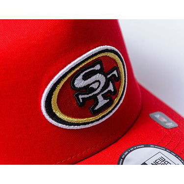Šiltovka New Era 9FORTY A-Frame San Francisco 49ers Adjustable Hat Červená | 60565495, 2