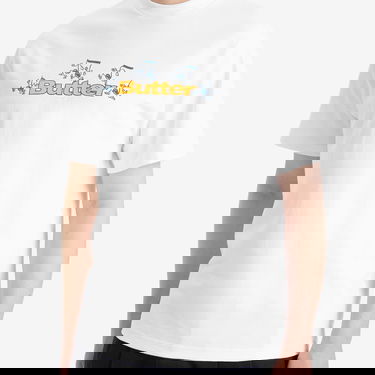 Tričko Butter Goods Tempo Logo Graphic T-Shirt Biela | BG252100-WHT, 5