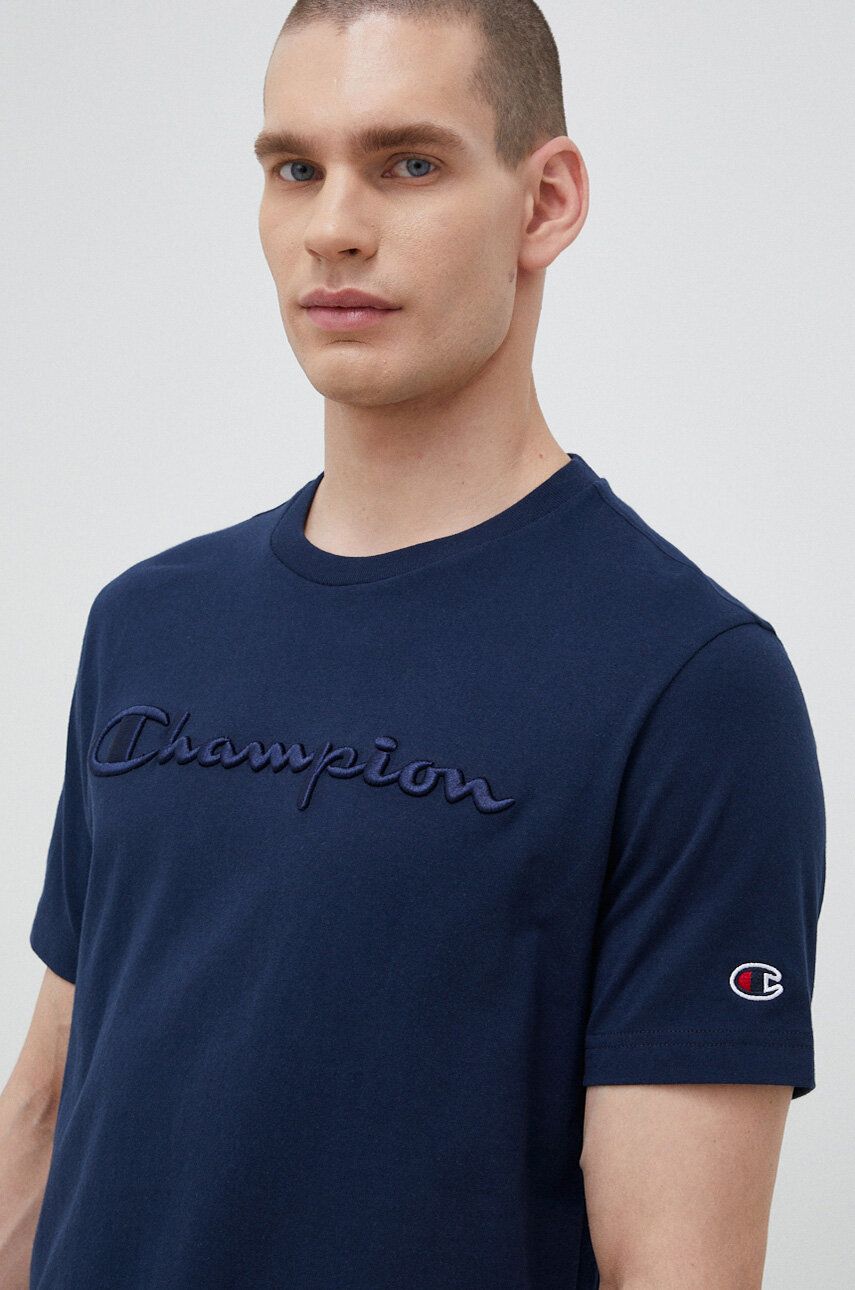 Tričko Champion T-shirt Navy | 218490, 0