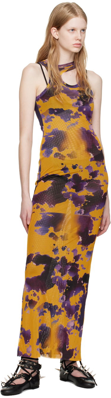 Šaty Ottolinger Ottolinger Exclusive Maxi Dress Žltá | 100716, 3