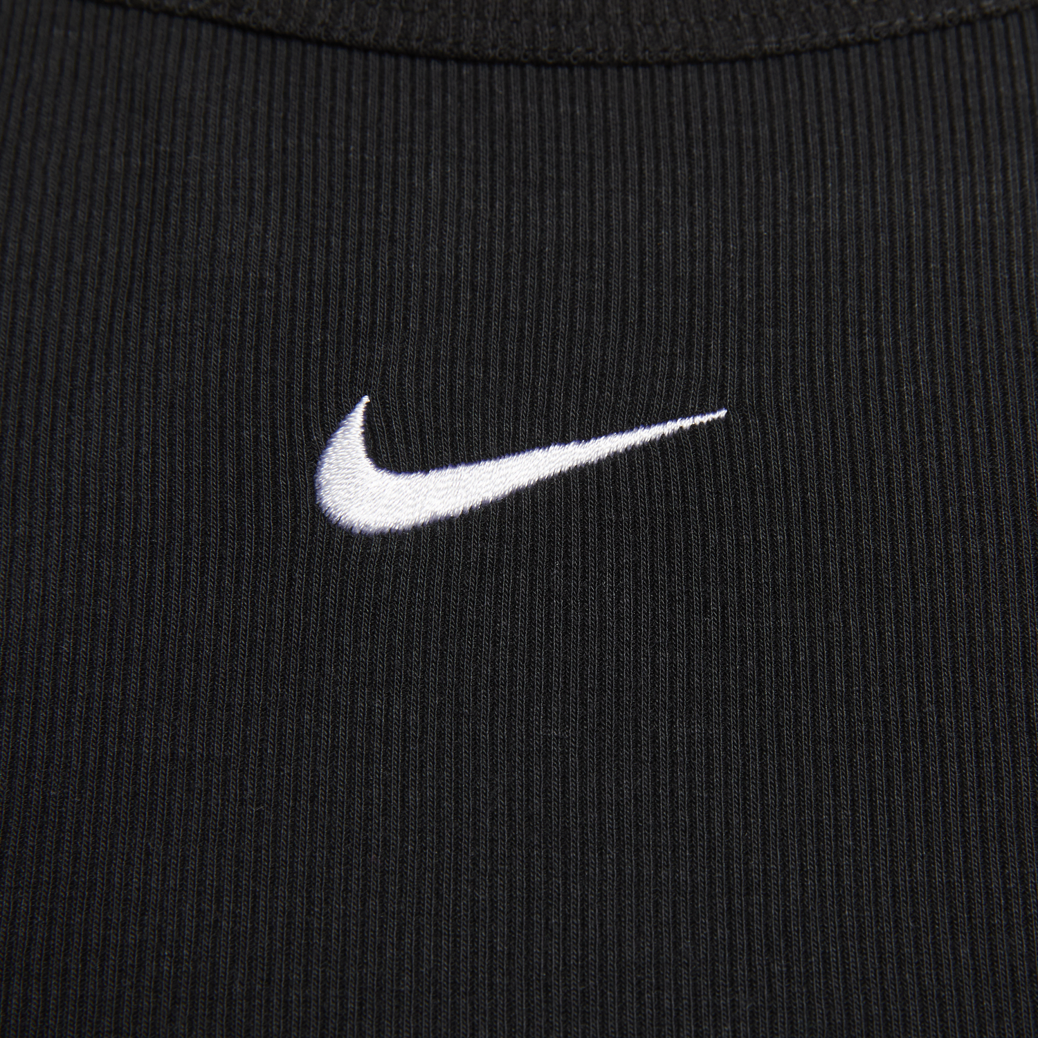 Tielko Nike Sportswear Essentials Ribbed Tank Top Čierna | DV7960-010, 1
