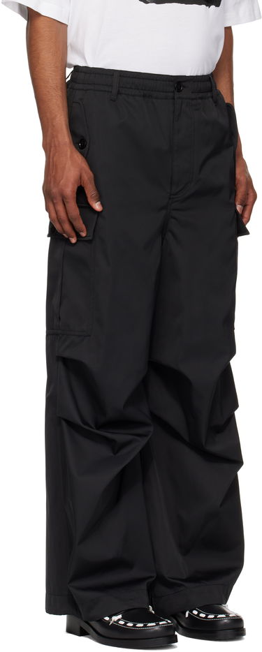 Cargo nohavice Marni Marni Water-Repellent Taffeta Cargo Pants Čierna | PUMU0247S0 UTP789, 1