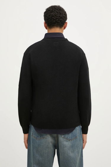 Sveter C.P. Company Re-Wool Knit Cardigan Čierna | 17CMKN253A006595A, 2
