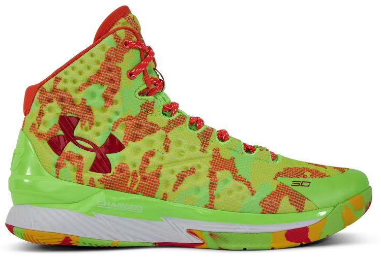 Tenisky a topánky Under Armour Curry 1 SPK Zelené | 3026196-300, 0