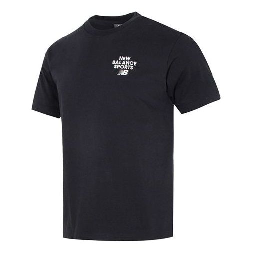 Tričko New Balance Sports Logo Print Tee Čierna | 5ED12093-BK