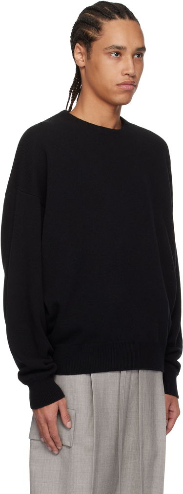 Sveter Fear of God Fear of God Fine Knit Crewneck Sweater Čierna | FGE220-2101LAW, 1