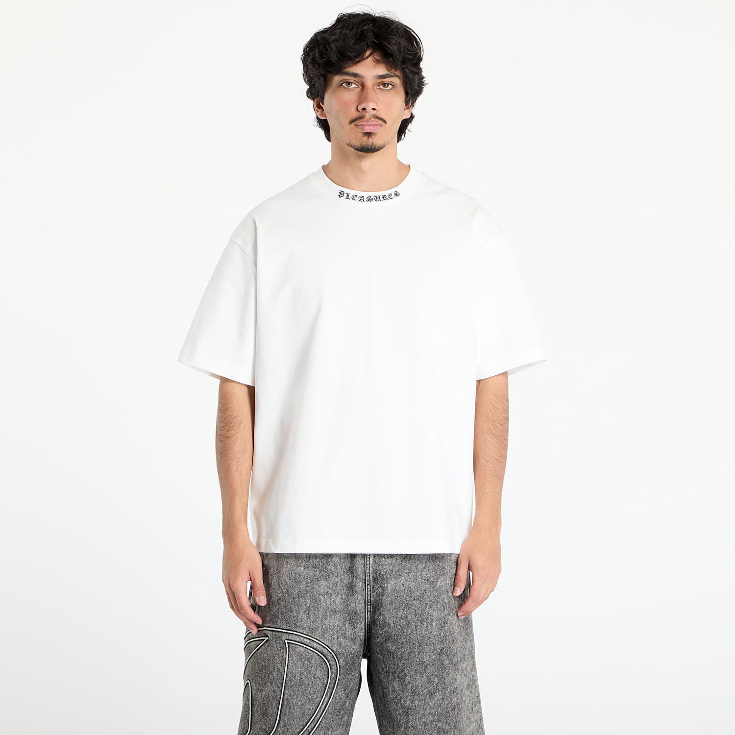 Tričko Pleasures PLEASURES Sorrow Heavyweight T-Shirt Biela | P25SU022 WHITE, 0