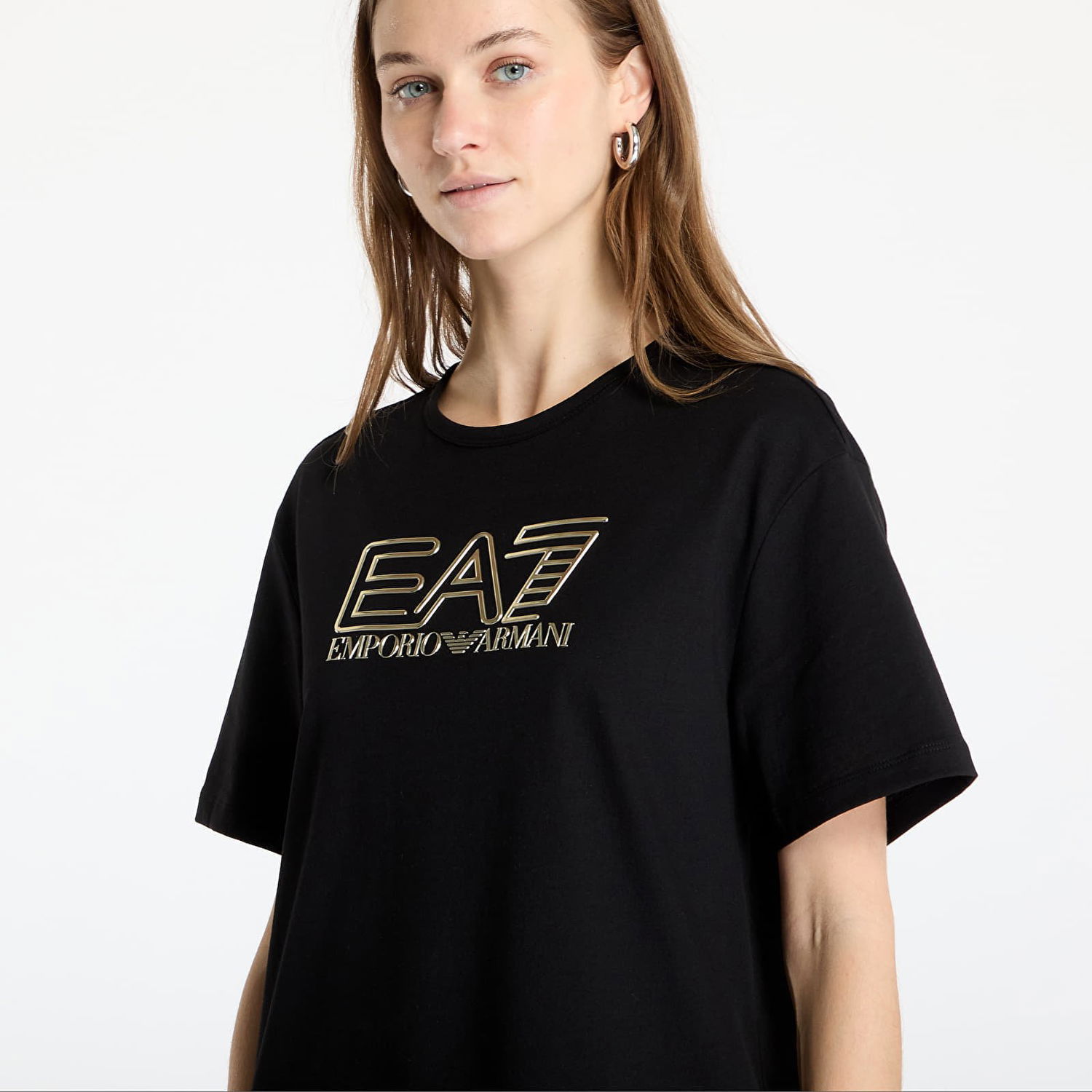 Tričko Emporio Armani EA7 Emporio Armani Train Visibility T-Shirt Čierna | 7W000098AF12503MC004, 1