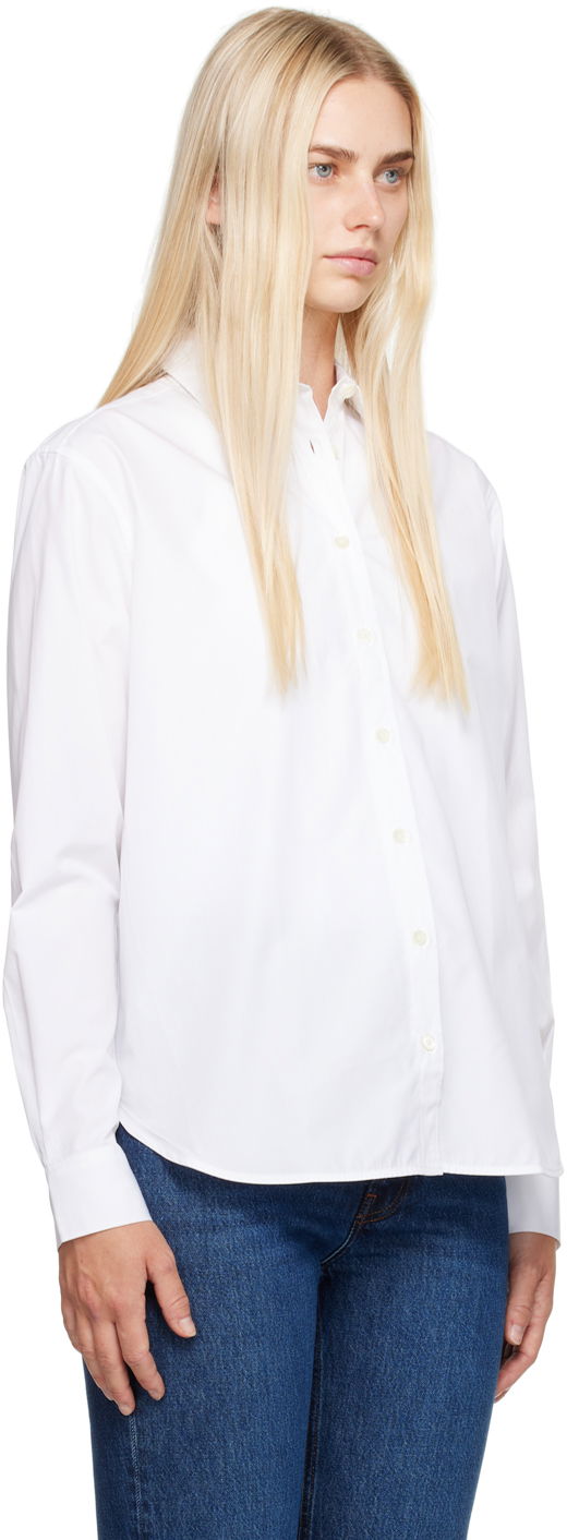 Košeľa TOTEME TOTEME Signature Long Sleeve Shirt Biela | 223-708-710, 1