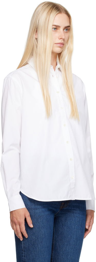 Košeľa TOTEME TOTEME Signature Long Sleeve Shirt Biela | 223-708-710, 1