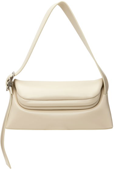 Kabelka OSOI Off-White Leather Shoulder Bag Béžová | 22FB010-16-05, 0